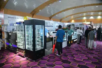 BAKE EXPO floor moment