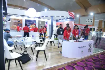BAKE EXPO floor moment