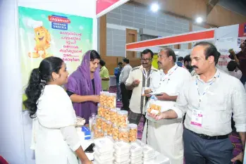 BAKE EXPO floor moment